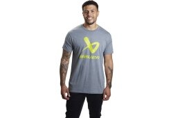 BAUER SS Crew Tee Core Lockup - grau - Yth