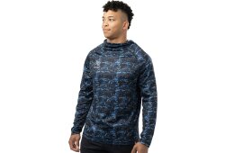 BAUER Warmth Longsleeve Tech T-Shirt - blau - Sr.