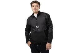 BAUER 1/2 Zip Pullover Team - schwarz - Sr.