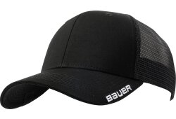 BAUER Team Mesh Snapback Cap - schwarz - Sr.