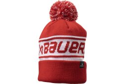 BAUER Team Ripped Pom Knit - rot