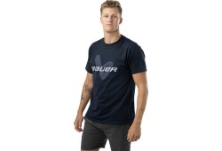 BAUER Core Lockup Tee - marine - Sr.