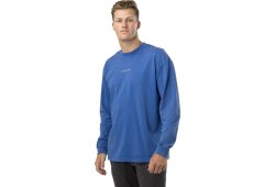 BAUER Longsleeve Acid Wash - blau - Sr.