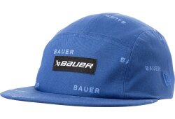 BAUER/NEW ERA® 5 Panel Hat Camp - blau - Sr.