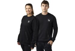 BAUER Quilted Crew - schwarz - Sr.