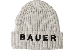 BAUER Ripped Toque - grau meliert - Sr.