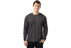 BAUER LS Tee Gamechanger - grau - Sr.