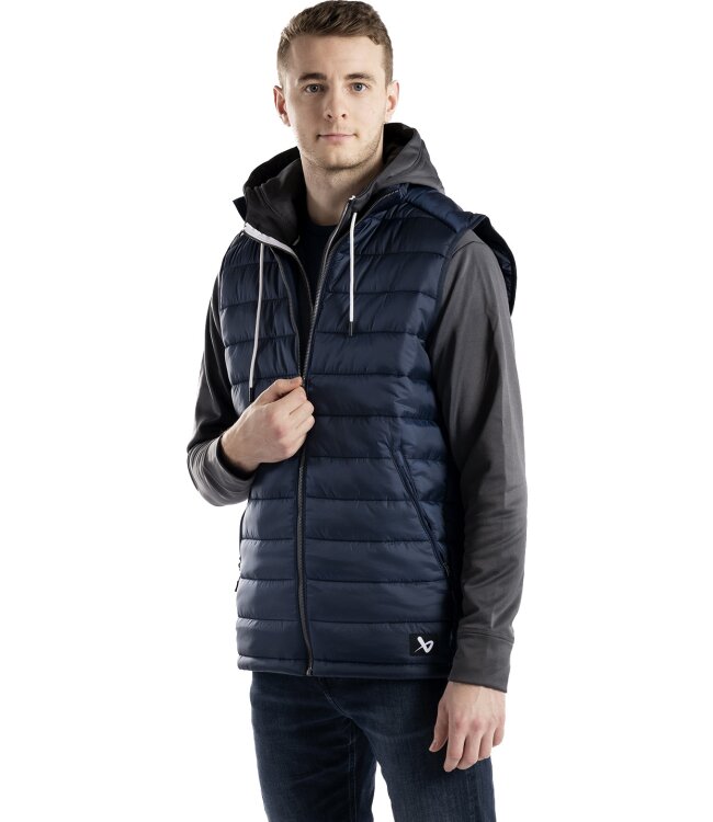 BAUER Team Puffer Weste - marine - Sr.