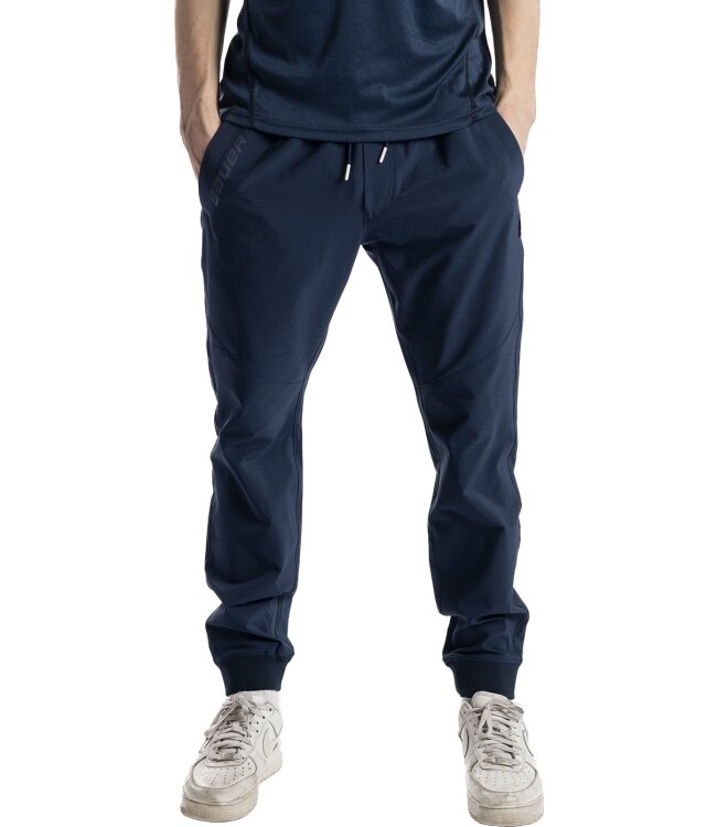 BAUER Woven Jogger Team - marine - Sr.