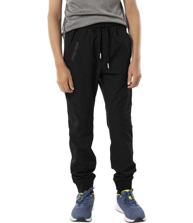 BAUER Woven Jogger Team - schwarz - Yth.