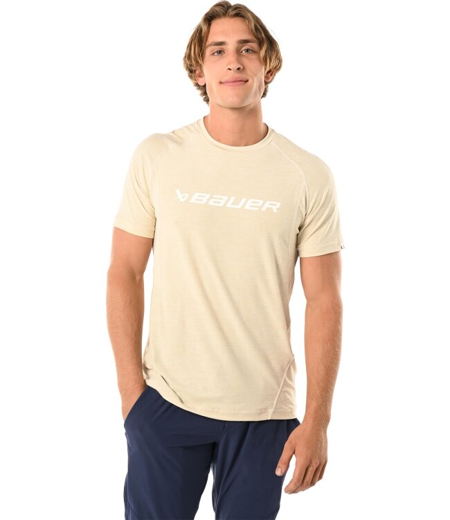 BAUER Training Tee - oat - Sr.