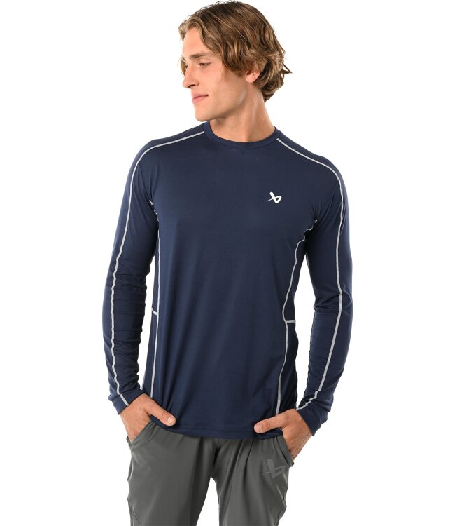 BAUER Training Longsleeve Shirt - marine - Sr.