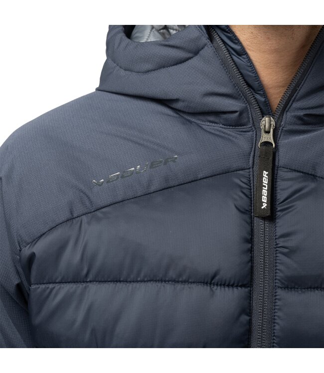 BAUER Team Puffer Jacke - marine - Sr.