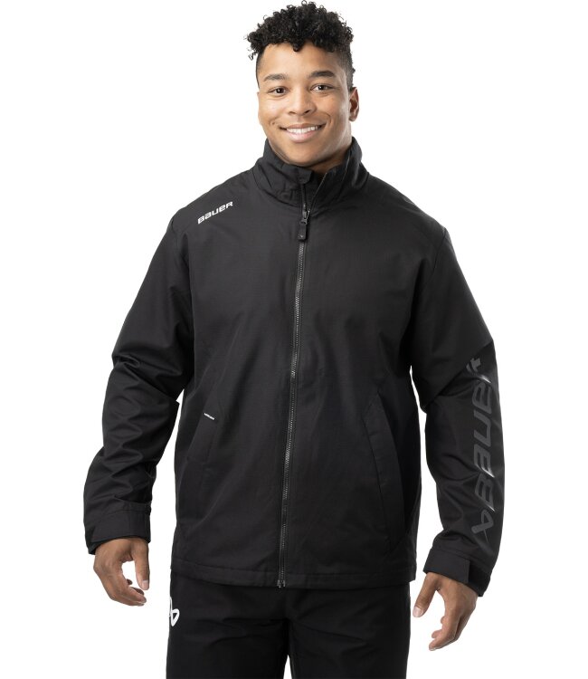 BAUER Team Lightweight Jacke - schwarz - Sr.