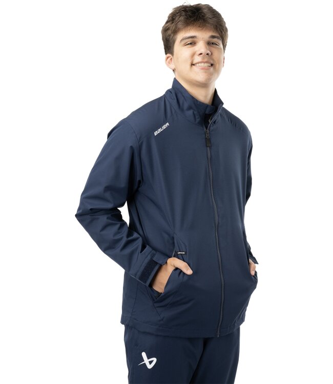 BAUER Team Lightweight Jacke - marine - Sr.