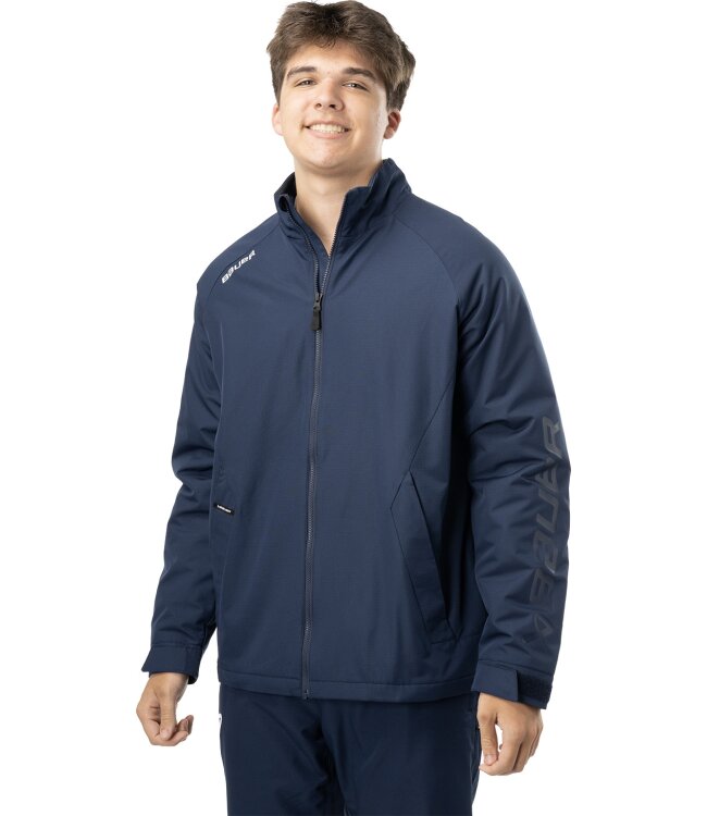 BAUER Team Midweight Jacke - marine - Sr.