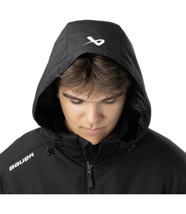 BAUER Team Heavyweight Jacke - schwarz - Sr.