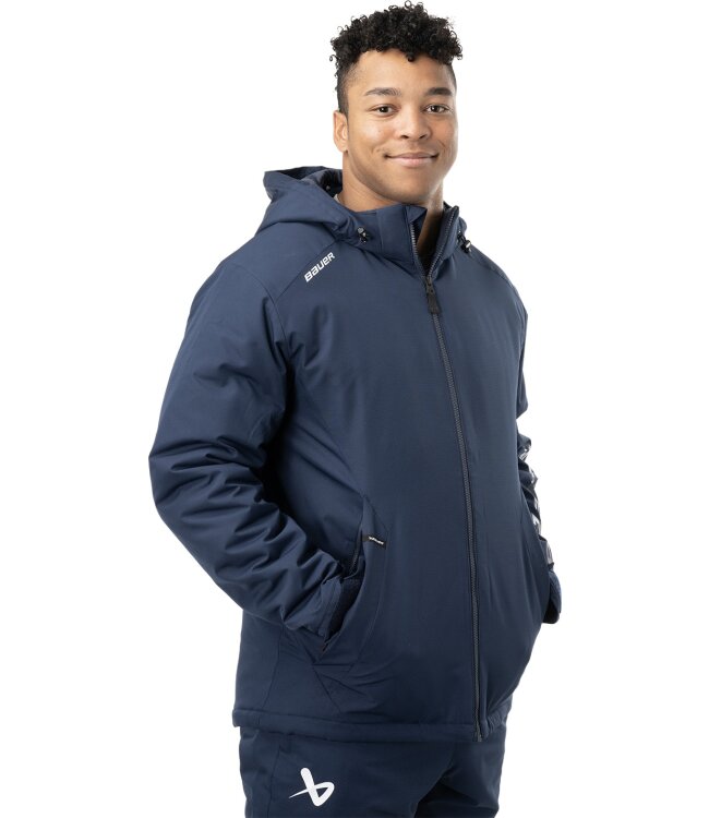 BAUER Team Heavyweight Jacke - marine - Sr.