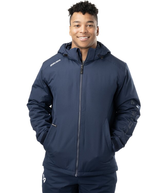 BAUER Team Heavyweight Jacke - marine - Sr.