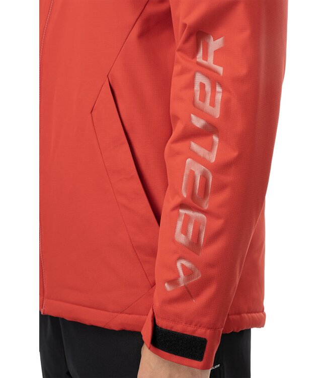 BAUER Team Heavyweight Jacke - rot - Sr.