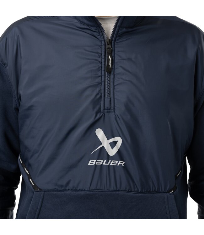 BAUER 1/2 Zip Pullover Team - marine - Sr.