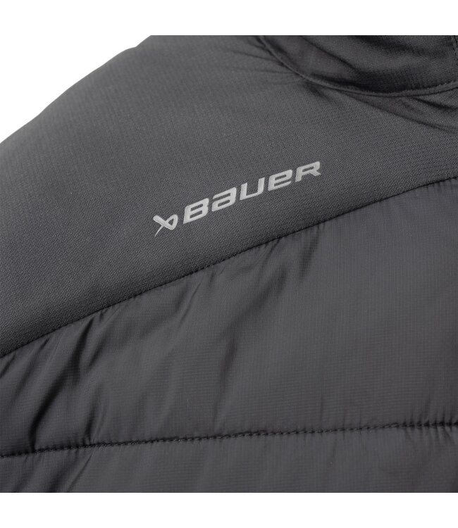 BAUER Team Puffer Jacke - schwarz - Sr.