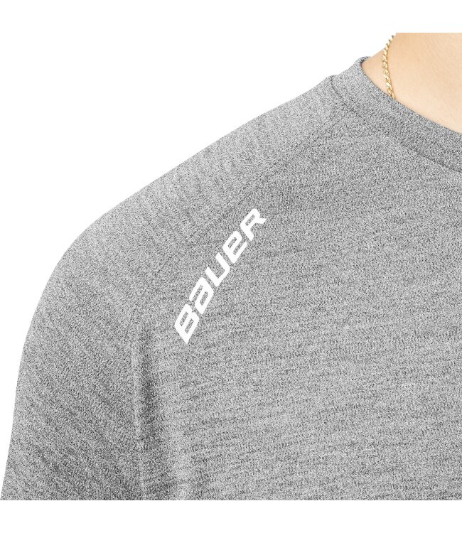 BAUER Team Tech Tee - grau - Sr.