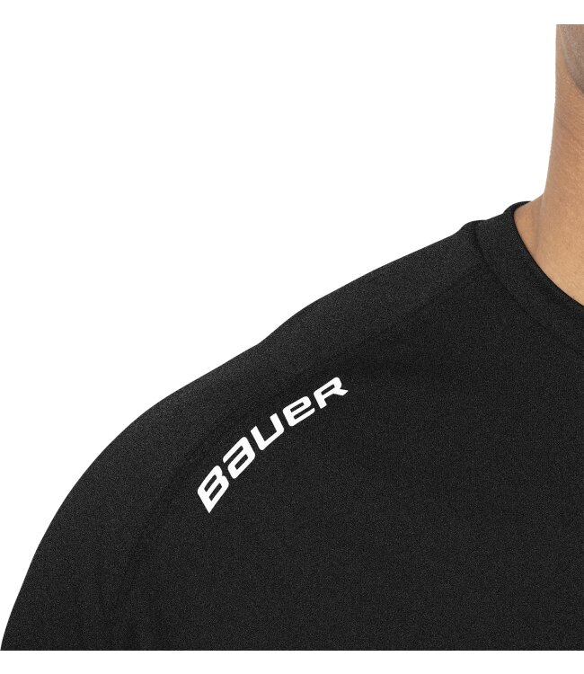 BAUER Team Tech Tee - schwarz - Sr.