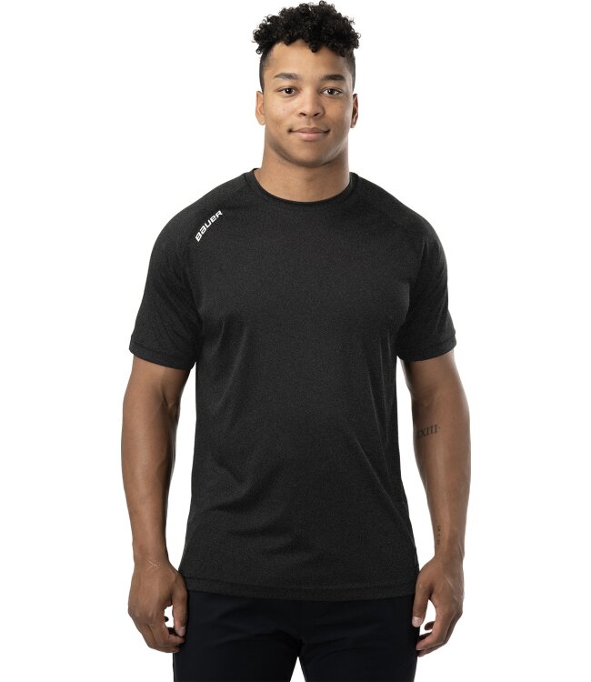 BAUER Team Tech Tee - schwarz - Sr.