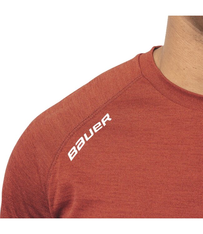 BAUER Team Tech Tee - rot - Sr.