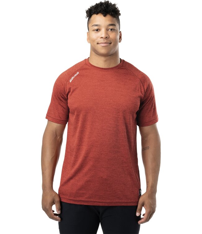 BAUER Team Tech Tee - rot - Sr.