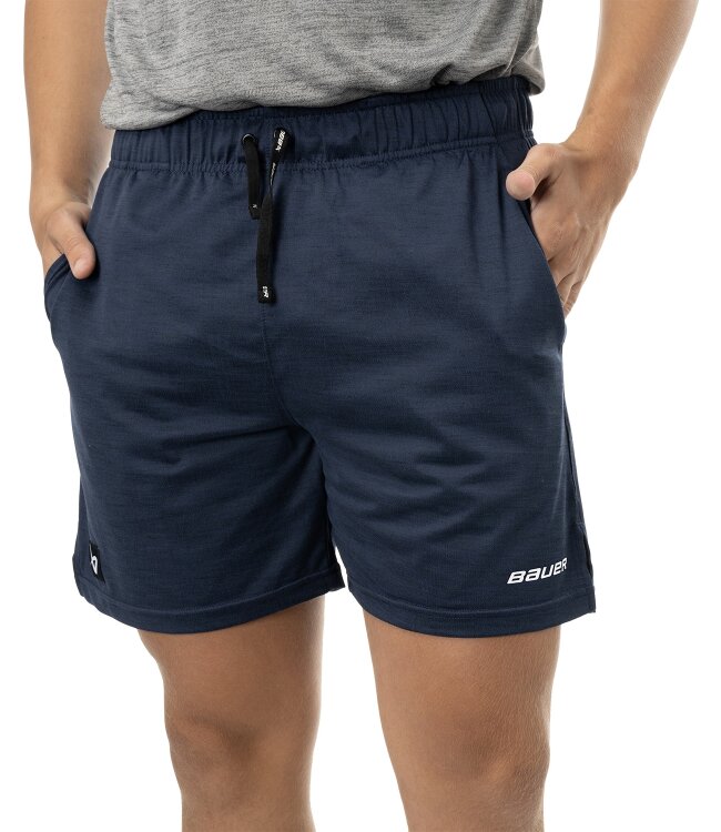 BAUER Team Knit Short - marine - Sr.