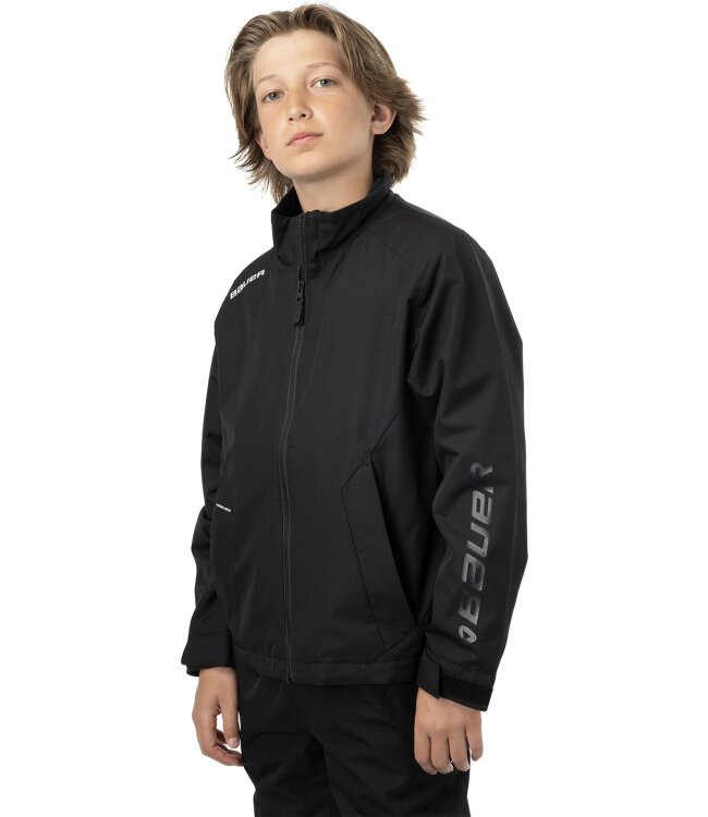 BAUER Team Lightweight Jacke - schwarz - Yth.