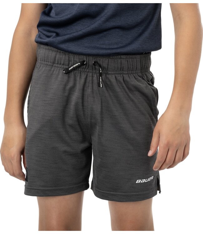 BAUER Team Knit Short - grau - Yth.