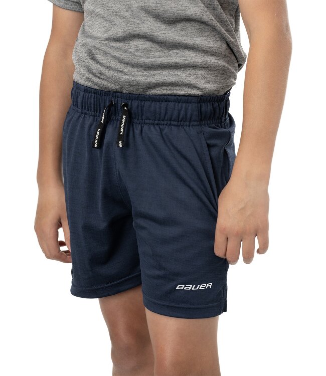 BAUER Team Knit Short - marine - Yth.