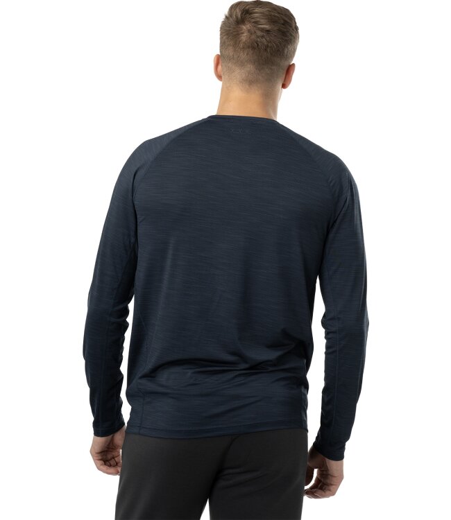 BAUER FLC LS Tech Tee - carbon - Sr.