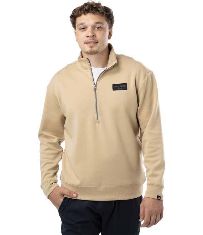 BAUER FLC 1/2 Zip Pullover - beige - Sr.