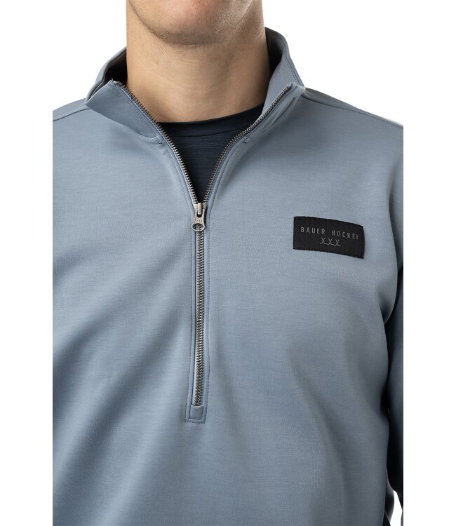 BAUER FLC 1/2 Zip Pullover - blau - Sr.