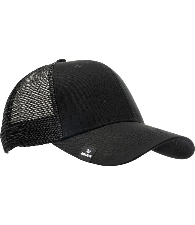 BAUER Team Mesh Snapback Cap - schwarz - Sr.