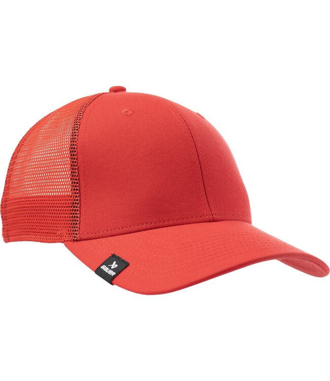 BAUER Team Mesh Snapback Cap - rot - Sr.