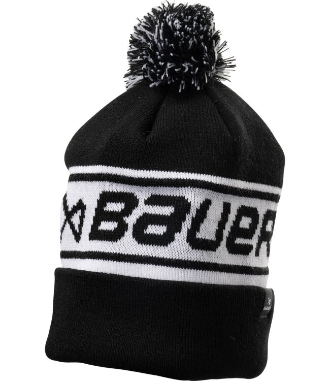 BAUER Team Ripped Pom Knit - schwarz