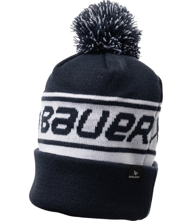 BAUER Team Ripped Pom Knit - marine