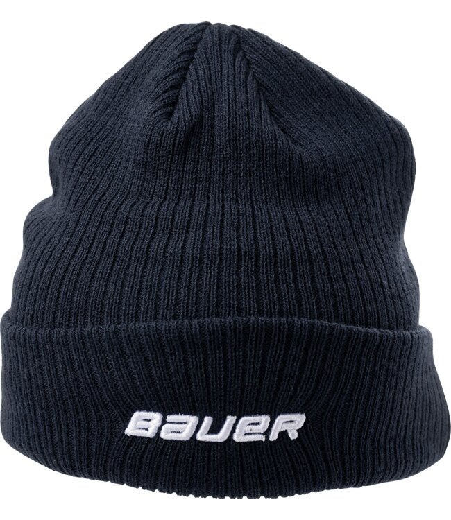 BAUER Team Ripped Knit Toque - marine