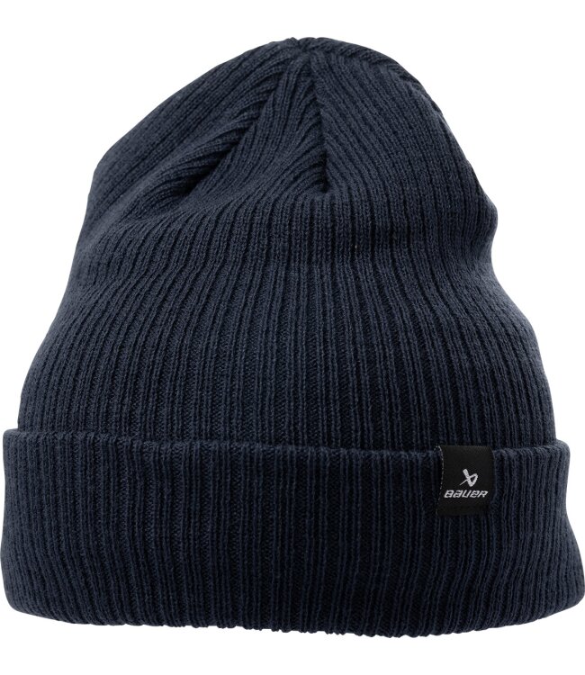 BAUER Team Ripped Knit Toque - marine