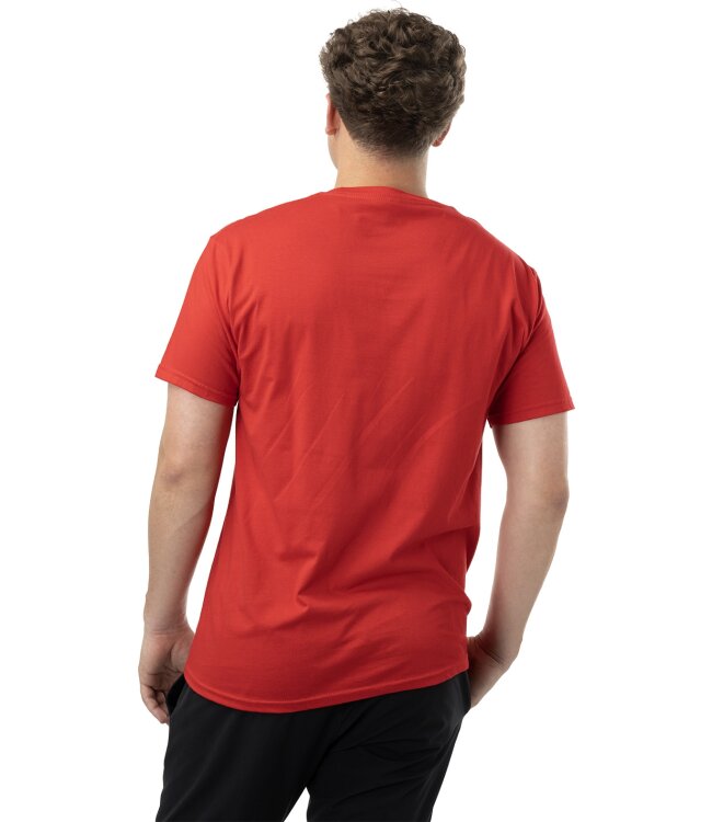 BAUER Core Lockup Tee - rot - Sr.