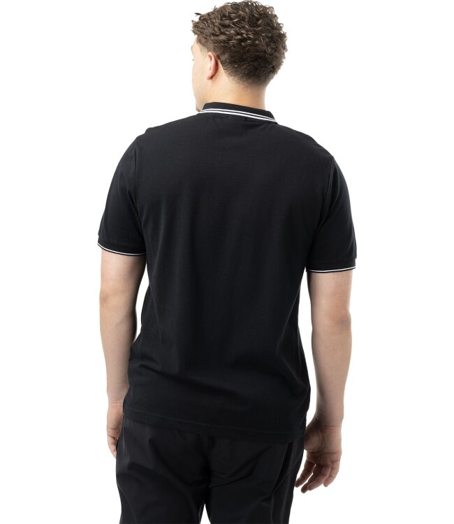 BAUER Pique Polo - schwarz - Sr.