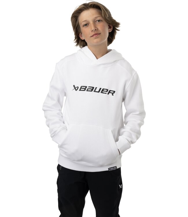 BAUER Core Hoodie Ultimate - weiß - Yth.