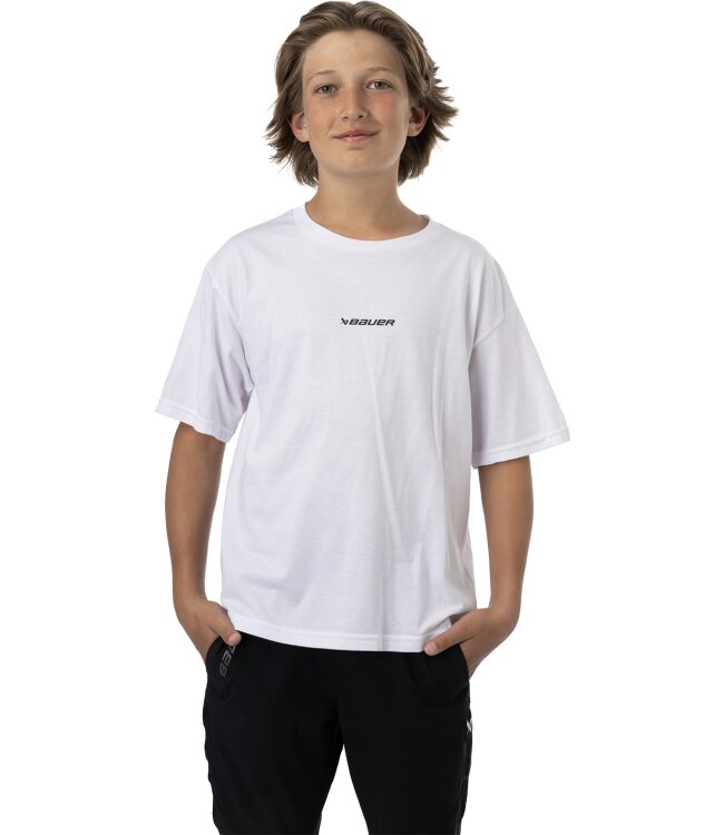 BAUER Core Tee - weiß -Yth.