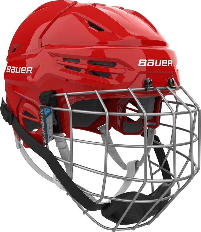 BAUER Helm mit Gitter Re-Akt 55