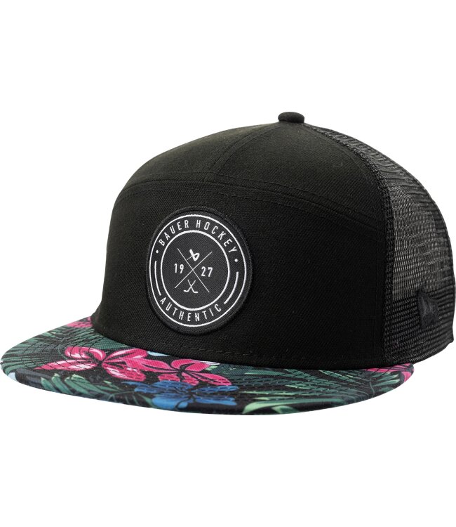 BAUER/NEW ERA® 9FIFTY® Cap Floral - schwarz - Yth.